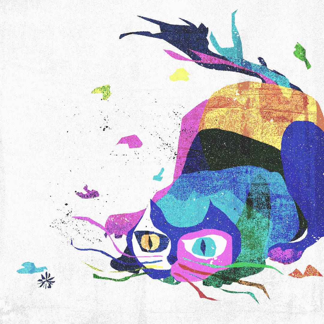 Cat Boss Illustration